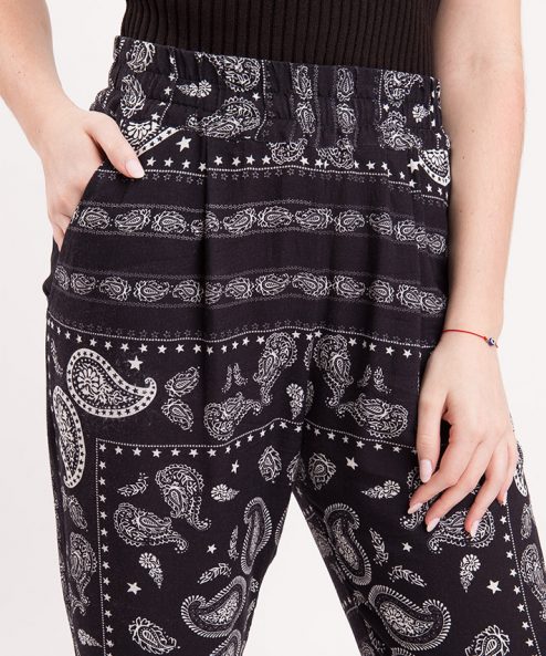 Calça Bandana Preta