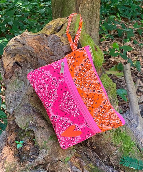 Necessaire Bandana Laranja