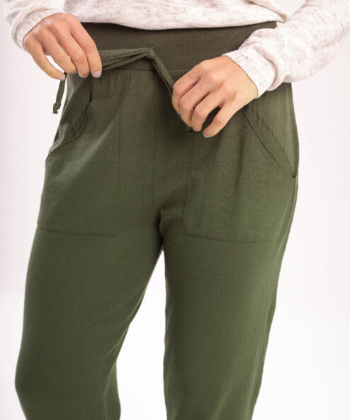 Calça Tricot Jogging Oliva